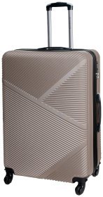 Дорожный пластиковый чемодан Miami Beach большого размера Vip Collection 102436