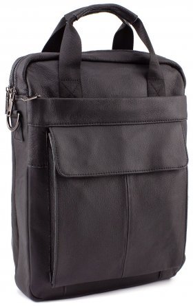 Мужская сумка крупного размера с двумя ручками Leather Collection (10074) - 2