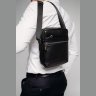 Мужская сумка-планшет через плечо черного цвета из натуральной кожи Tiding Bag (15911) фото №2 Мужская сумка-планшет через плечо черного цвета из натуральной кожи Tiding Bag (15911) modnotak фото - 2