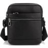 Мужская сумка-планшет через плечо черного цвета из натуральной кожи Tiding Bag (15911) фото №3 Мужская сумка-планшет через плечо черного цвета из натуральной кожи Tiding Bag (15911) modnotak фото - 3