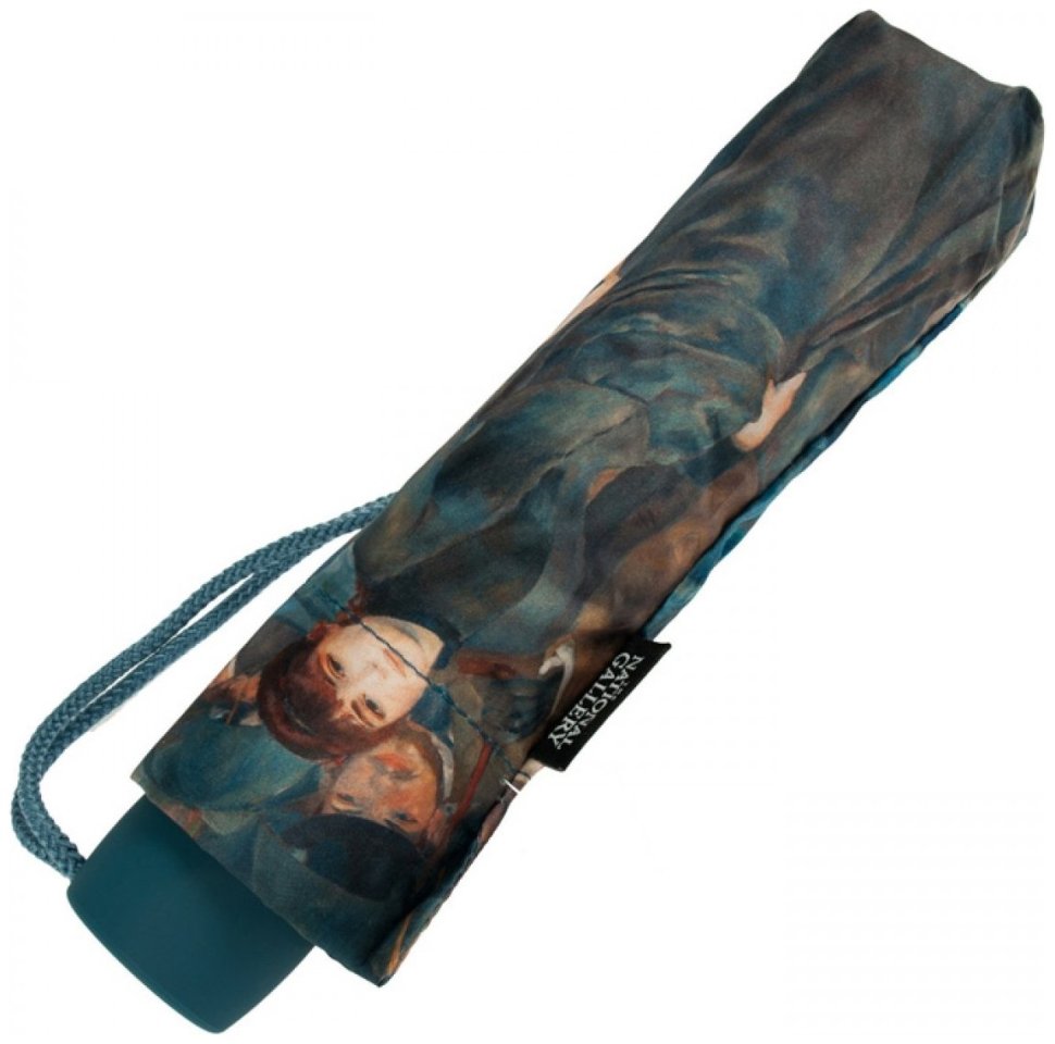 Парасоля жіноча Fulton National Gallery Minilite-2 L849 The Umbrellas (Складна, механіка, синього кольору з малюнком) 93836 modnotak фото №8