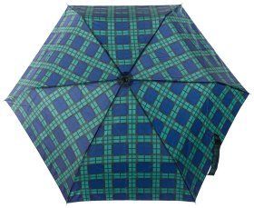 Женский зонт Incognito-4 L412 Black Watch (механика, складной, разноцветный в клетку) 93936