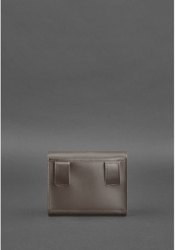 Набор женских сумок-кроссбоди темно-бежевого цвета из натуральной кожи BlankNote Mini (12801)