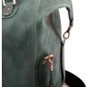 Сумка дорожная из винтажной кожи Crazy Horse - Travel Leather Bag (11013) - 6