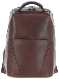 Міський чоловічий рюкзак з натуральної шкіри Ashwood K47 коричневого кольору 94336