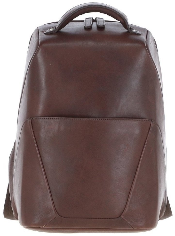 Городской мужской рюкзак из натуральной кожи Ashwood K47 коричневого цвета 94336 modnotak фото №1