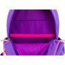 Шкільний фіолетовий рюкзак з текстилю для дівчинки Bagland Butterfly 55636 - 3