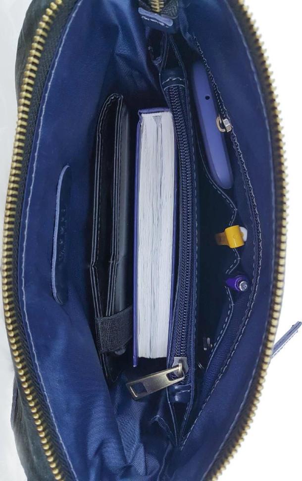 Мужская сумка планшет из винтажной кожи Крейзи с клапаном VATTO (11778)