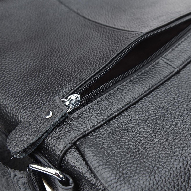 Чоловіча сумка-планшет з натуральної шкіри з дрібно-зернистої фактурою Borsa Leather (19413)
