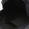 Темно-синій жіночий рюкзак із натуральної шкіри флотар Keizer (56936) - 5