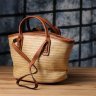 Вместительная женская сумка из качественного текстиля через плечо Vintage коричневого цвета 96936 фото №7 Вместительная женская сумка из качественного текстиля через плечо Vintage коричневого цвета 96936 modnotak фото - 7