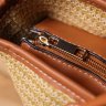 Вместительная женская сумка из качественного текстиля через плечо Vintage коричневого цвета 96936 фото №9 Вместительная женская сумка из качественного текстиля через плечо Vintage коричневого цвета 96936 modnotak фото - 9
