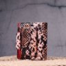 Різнобарвний жіночий гаманець з лакованої шкіри з тисненням під змію KARYA (2421338) - 8