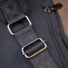 Черная мужская сумка-слинг из нейлона Vintage (20632) - 9
