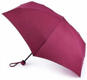Зонт женский Fulton Soho-1 L793 Wine (механика, складной, однотонного бордового цвета) 107936