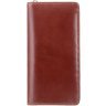 Дорожній гаманець з натуральної шкіри коричневого кольору на зап'ястя Visconti Wing 68936 - 1