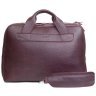Кожаная деловая женская сумка марсалового цвета с ручками BlankNote Attache Briefcase 78936 - 2
