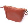 Женская плечевая сумка из натуральной кожи коричневого цвета Vintage 2422300 - 2