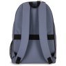 Подростковый рюкзак на каждый день с отделением для ноутбука до 15", серого цвета с надписью "Hello Human" Bagland 111337 modnotak фото - 4