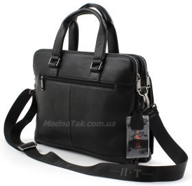 Деловая кожаная сумка под документы А4 и ноутбук H.T Leather Collection (10200)