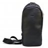Комбинированный мужской рюкзак-слинг из ткани и кожи TARWA (19930) - 1