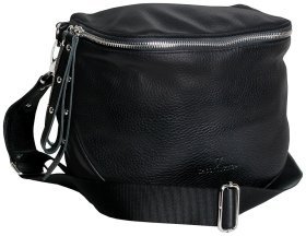 Жіноча шкіряна сумка крос боді через плече Vip Collection 102437 (флотар)