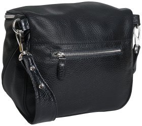 Жіноча шкіряна сумка крос боді через плече Vip Collection 102437 (флотар)