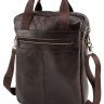 Большая мужская сумка из коричневой кожи Leather Collection (10075) - 5