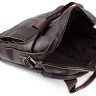 Велика чоловіча сумка з коричневої шкіри Leather Collection (10075) - 8