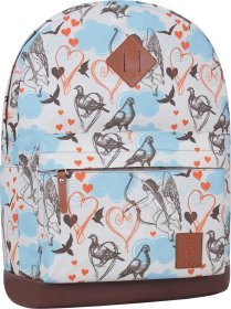 Городской женский рюкзак из текстиля с оригинальным рисунком Bagland (52737)