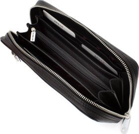 Сучасна шкіряна клатч барсетка турецької фірми Karya (10510)