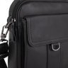 Мужская наплечная сумка-барсетка черного цвета из натуральной кожи Tiding Bag (15912) фото №6 Мужская наплечная сумка-барсетка черного цвета из натуральной кожи Tiding Bag (15912) modnotak фото - 6