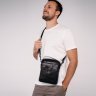 Мужская наплечная сумка-барсетка черного цвета из натуральной кожи Tiding Bag (15912) фото №7 Мужская наплечная сумка-барсетка черного цвета из натуральной кожи Tiding Bag (15912) modnotak фото - 7