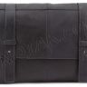 Стильна сумка-месенджер чорного кольору KLEVENT (11533) - 1