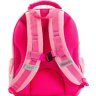 Розовый школьный текстильный рюкзак для девочек с медвежонком Bagland Butterfly 55637 - 3