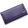 Синій гаманець з гладкої шкіри PU фірми Kivi (17905) - 1