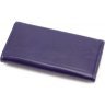 Синій гаманець з гладкої шкіри PU фірми Kivi (17905) - 3