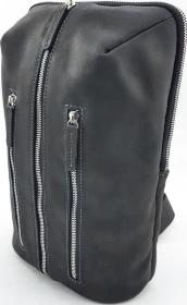 Оригинальный мужской рюкзак из винтажной кожи через одно плечо VATTO (11978)