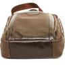 Шкіряний чоловічий рюкзак коричневого кольору VATTO (12078) - 3