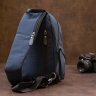 Мужская нейлоновая сумка-слинг через плечо синего цвета Vintage (20633)  - 9