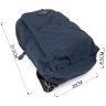 Мужская нейлоновая сумка-слинг через плечо синего цвета Vintage (20633)  - 11