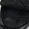 Черная мужская сумка из кожзаменителя с лямкой через плечо Monsen (22108) - 5
