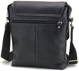 Чоловіча шкіряна сумка-планшет із натуральної шкіри з відкидним клапаном Tom Stone 77737