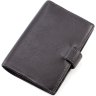 Кожний вертикальний гаманець з блоком для документів MD Leather (16578) - 4