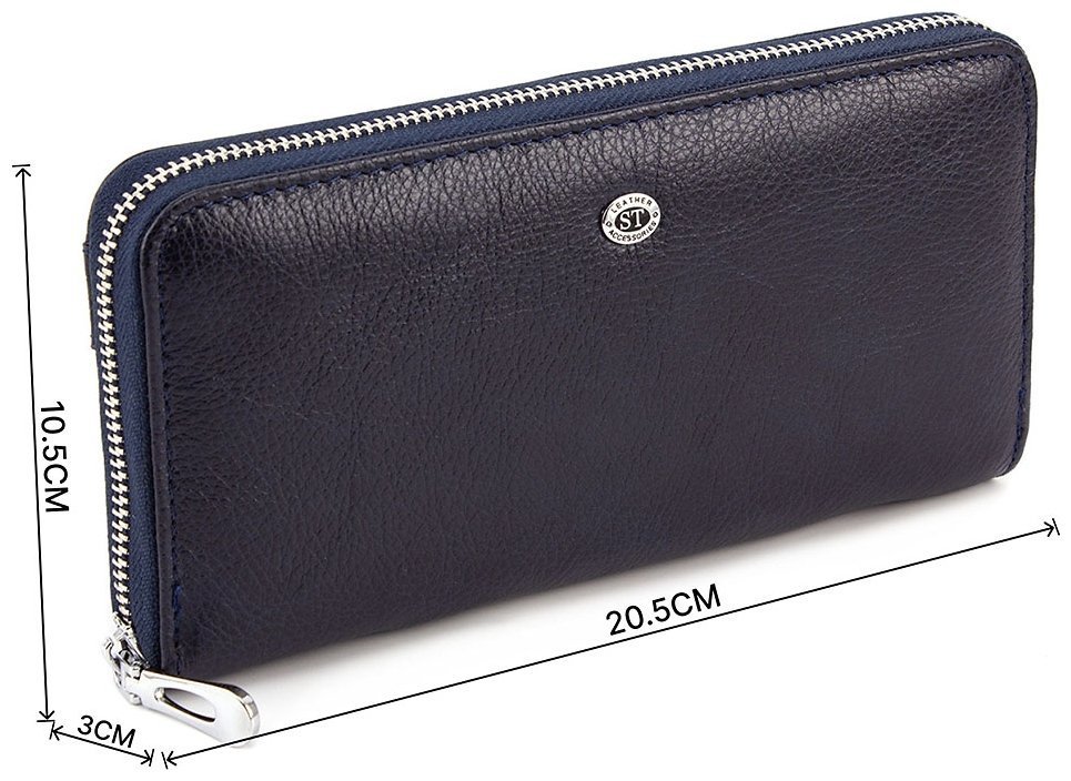 Женский кожаный кошелек большого размера ST Leather (16656) modnotak фото №3
