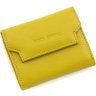 Маленький жіночий гаманець жовтого кольору з натуральної шкіри Marco Coverna 68637 - 1