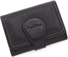 Повсякденний жіночий гаманець в чорно-червоному кольорі Tony Bellucci (12465)