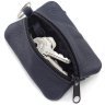 Мініатюрна шкіряна ключниця темно-синього кольору ST Leather 70838 - 3