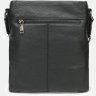Чоловіча сумка-планшет класичного стилю з натуральної шкіри чорного кольору Keizer (15632) - 3
