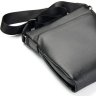 Мужская сумка-планшет классического стиля из натуральной кожи черного цвета Keizer (15632) - 10